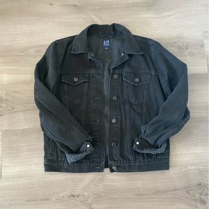 Black Denim Jean Jacket
